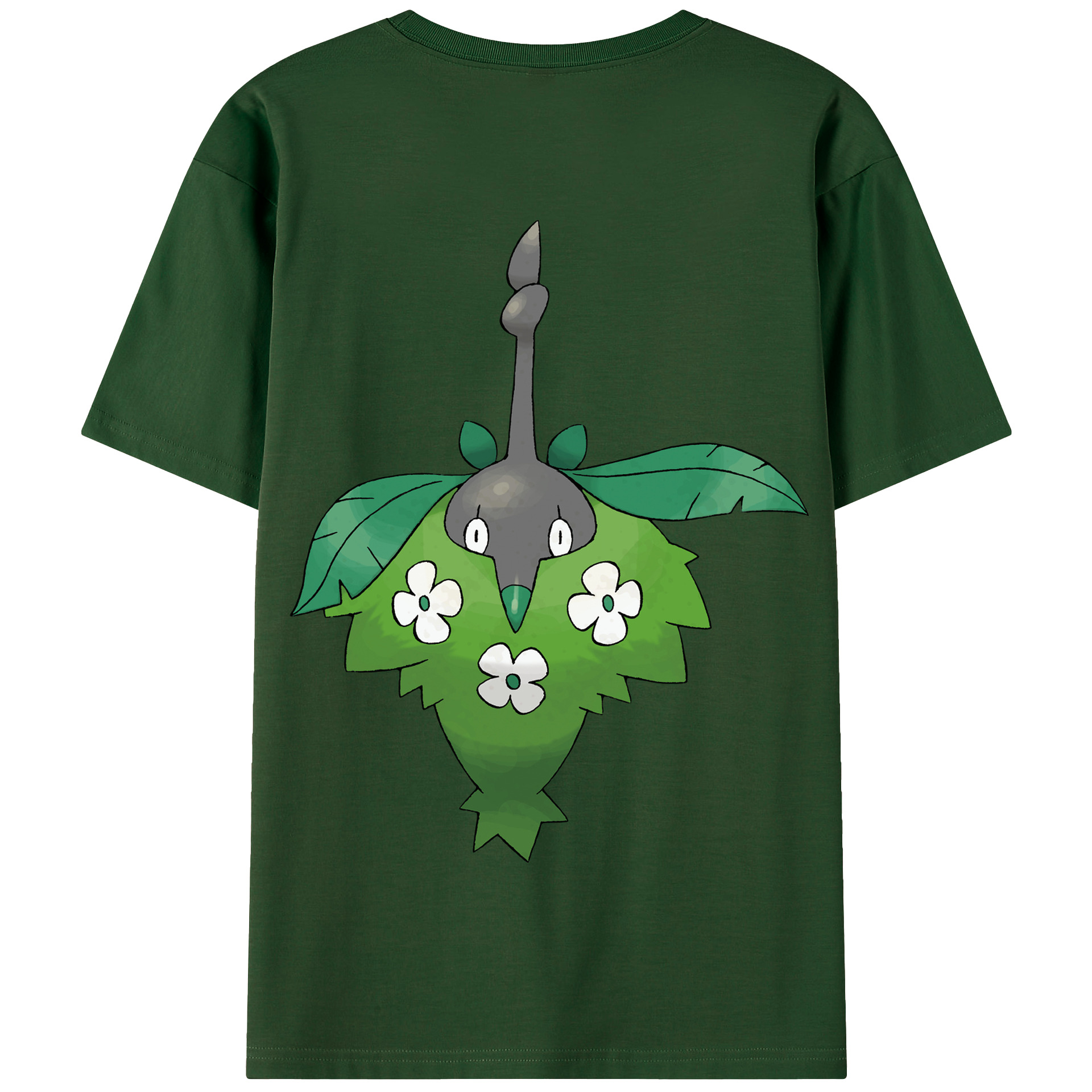 （画像用） ポケットモンスター Pokémon 綿100％半袖Tシャツ（背面プリント）